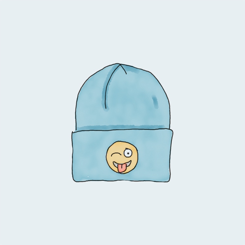 Beanie With Logo - Accessories by Flowers D’Elite in Miami